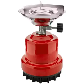 Benson Camping kookstel metaal rood - kunststof - 53% Camping kookstel metaal rood - 12,2 cm - rood - voor camping