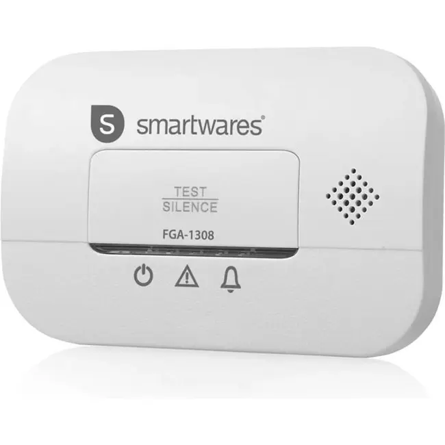 Smartwares FGA-13081 Koolmonoxidemelder - CO melder - 10 jaar levensduur - BSI Gecertificeerd