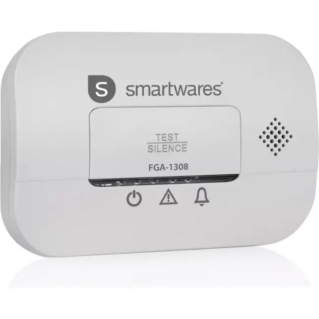 Smartwares Koolmonoxidemelder - CO melder - 10 jaar levensduur - Gecertificeerd