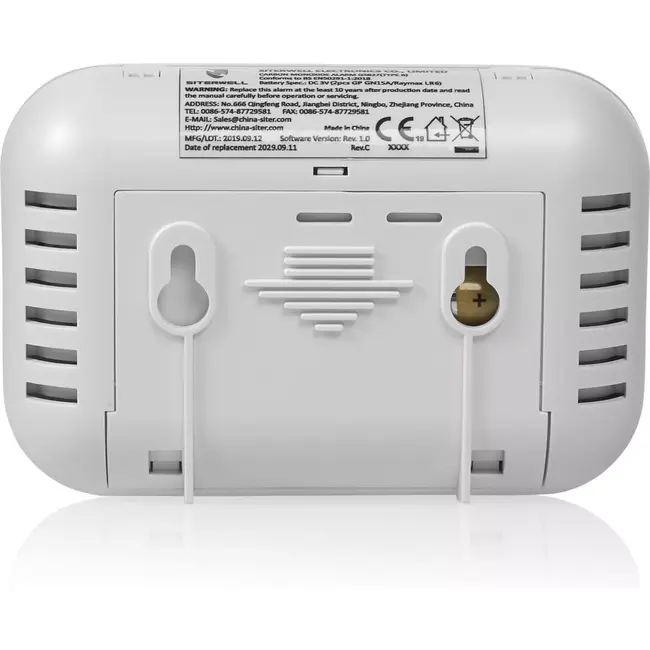 Smartwares FGA-13081 Koolmonoxidemelder - CO melder - 10 jaar levensduur - BSI Gecertificeerd