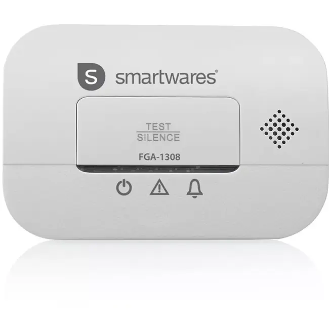 Smartwares FGA-13081 Koolmonoxidemelder - CO melder - 10 jaar levensduur - BSI Gecertificeerd
