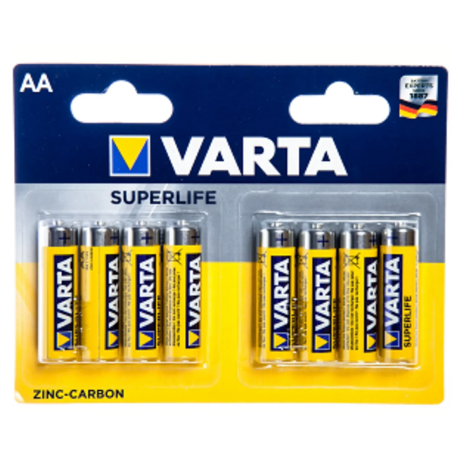 Varta QA0703A Batterij AA per 8 blister