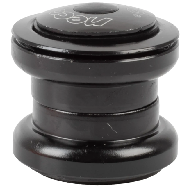 M-Wave BC1301A Balhoofd 1 1/8" semi zwart - staal - 34 mm - 28,6 mm - zwart - diameter 28,6 mm