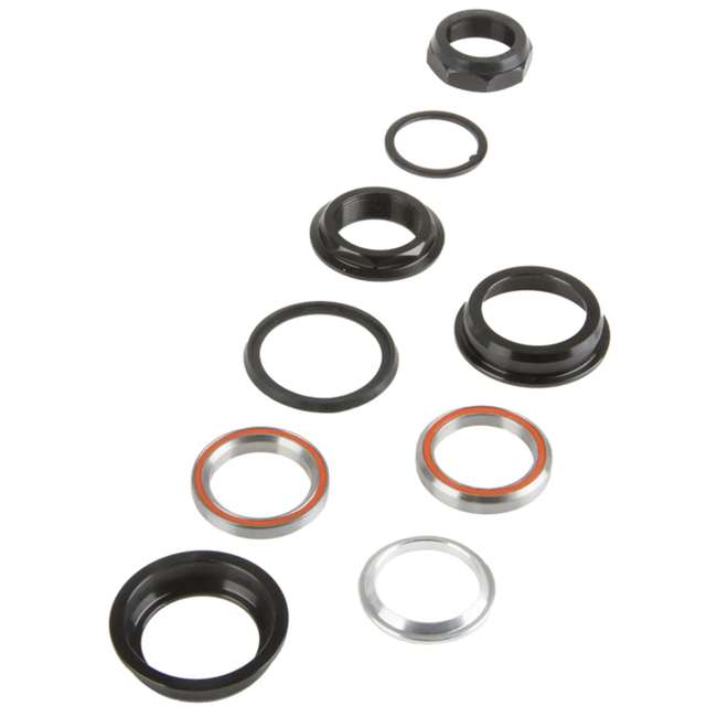 M-Wave Balhoofd 1 1/8 inch zwart - semi-geïntegreerd ZS44/44 T C voor passend balhoofd op de fiets