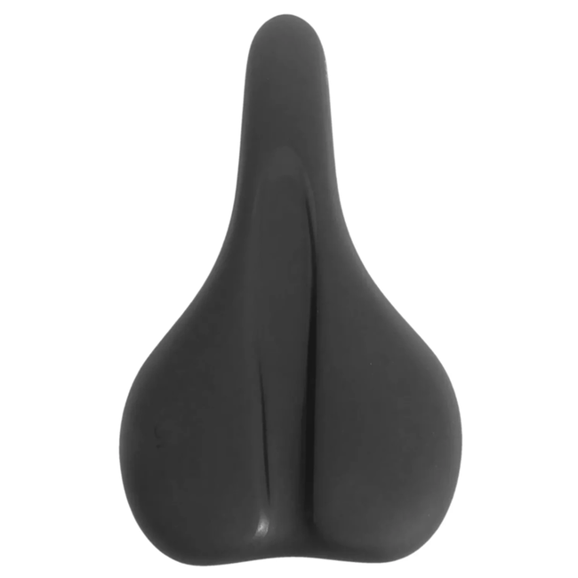 Selle Royal Zwart sport fietszadel Rio athletic met gel, centrale uitsparing en strop voor montage