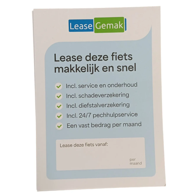 Falkx P prijskaart LeaseGemak per 10