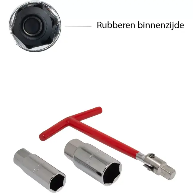 Benson Gloeibougiesleutel met draaibare kop voor dieselmotor onderhoud