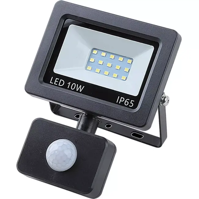 Benson LED straler flat 10 W + sensor - 105x 150x 50 mm - 25 cm