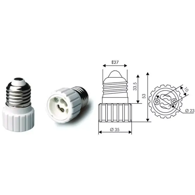 Benson Verloop fitting naar - hittebestendig en duurzaam