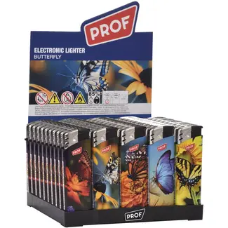 Prof Aansteker butterfly - 50 stuks - voor camping en buitenkoken - geschikt voor draagbare gasbranders