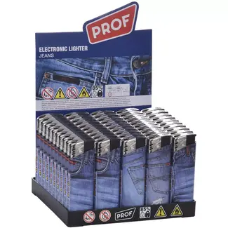 Prof Aansteker jeans - 50 stuks - voor camping en buitenkoken - geschikt voor draagbare gasbranders