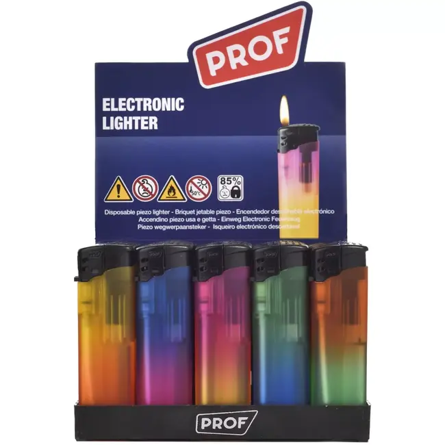 Prof Aansteker Rubber Coating Gradient 50 Stuks met Extra Grip