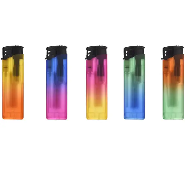 Prof Aanstekers met rubber coating en kleurverloop voordeelverpakking 50 stuks