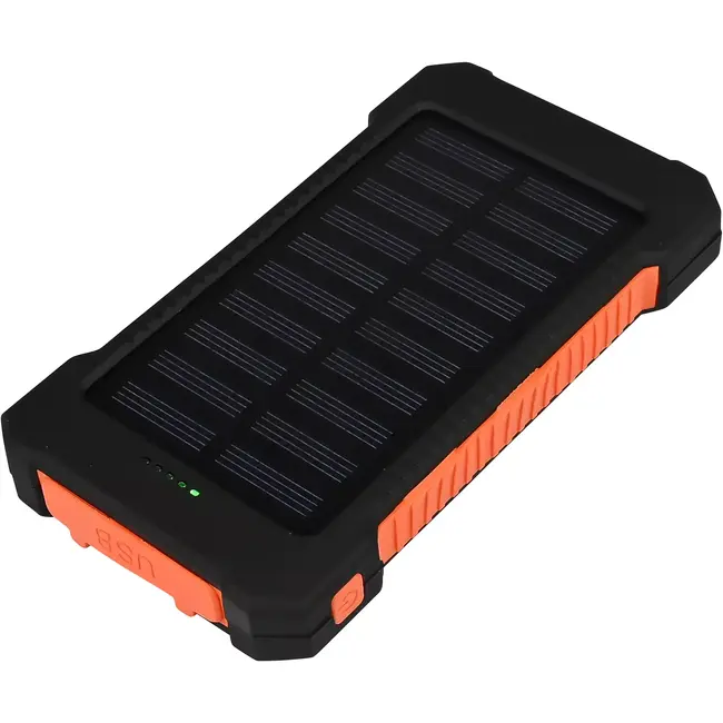 Benson Powerbank 5000 mAh met zonnepaneel - Compact - 7,5 x 1,8 x 13,7 cm