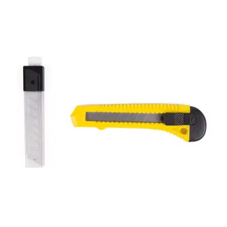 Benson Afbreekmes 9 mm + 10 reservemessen - 147 mm - 9 mm - voor koken en bereiden - lengte 147 mm