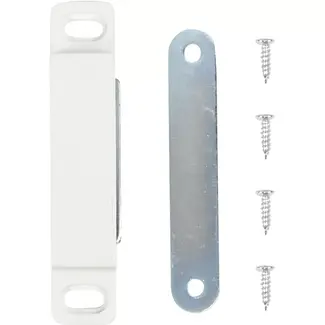 Benson Magneetsnapper met sluitplaat 85 mm - kunststof - metaal/kunststof - 1 st - 85 mm - 75 mm - voor bouw en montage