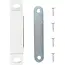 Benson Magneetsnapper 85 mm met Sluitplaat Inclusief 4 Schroeven