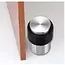Benson Deurstopper Zilver - 40 mm - 30 mm - zink met nikkel coating en rubber