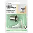 Benson Deurstopper mini Zilver - 27,5 mm - 26,5 mm - Zink met nikkel coating en rubber