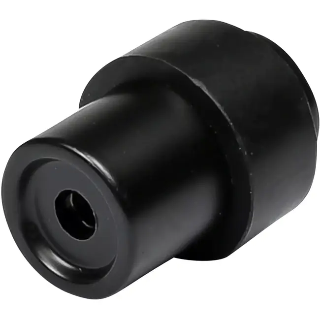 Benson Deurstopper zwart - 40 mm - 30 mm - Zink met poedercoating en rubber