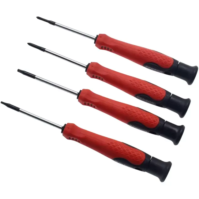 Benson Schroevendraaier set in box 29-delig - met handvat - 00x 50 mm - 000x 50 mm - 25 mm - 6x 100 mm - 7 mm