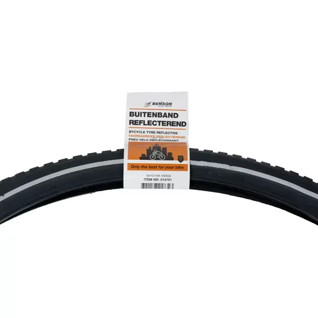 Benson Reflecterende buitenband 28 x 1 1/2 - maat 40-635