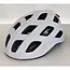 Benson Fietshelm volwassenen met verlichting wit M - maat M - 54-58 cm - wit mat - kunststof - met ventilatiegaten - verstelbaar - 58 cm - LED