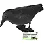 Benson Zwarte vogelverschrikker-  kraai van 35 cm - tuin, balkon, dak en caravan