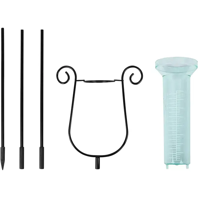 Benson Regenmeter - 66 cm (3 delen) - metaal en kunststof - 40 mm - 66 cm - 90 cm