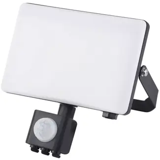Benson LED straler ultra flat 20 W IP65 + sensor - 6000 K - 114 x 167 x 52 mm - 25 cm - 220 - 240 V - 240 V
