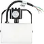 Höfftech LED straler ultra flat 20 W met sensor - 220-240V - 114x167 mm