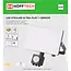 Höfftech LED straler ultra flat 20 W met sensor - 220-240V - 114x167 mm