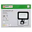 Benson LED straler flat 30 W + sensor - 6000 K - 140x 190x 52 mm - 25 cm - 220 - 240 V - 240 V