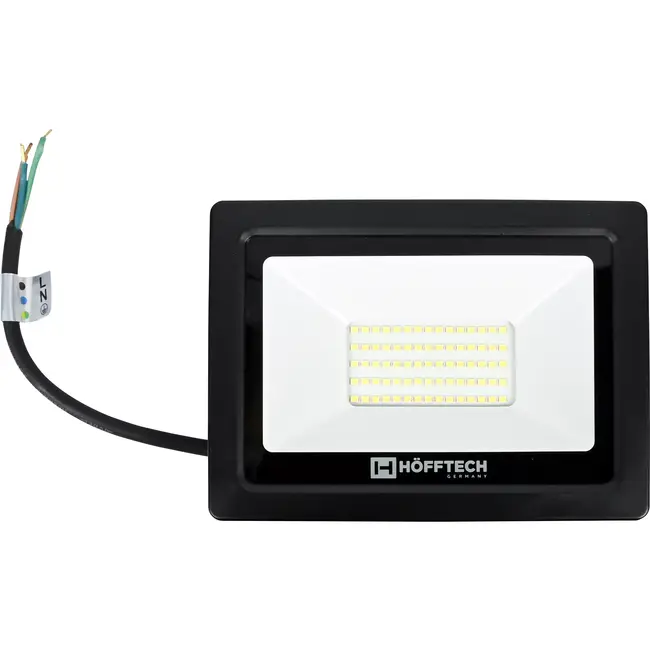 Hofftech Platte LED straler 50 W met 5000 lm en IP65 voor buiten