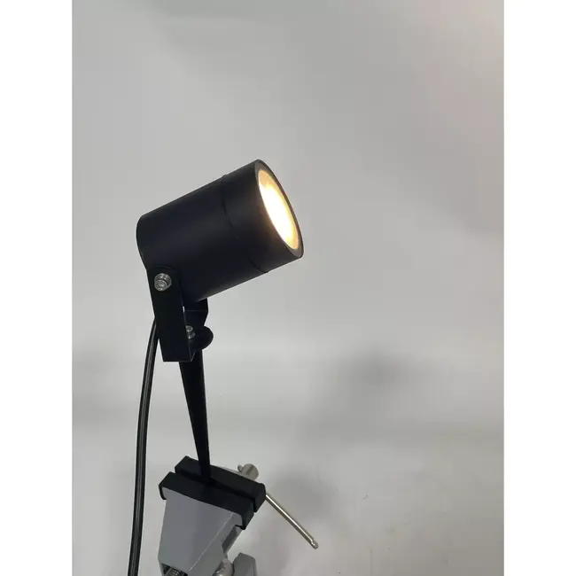 Benson Grondspot tuin met RA stekker - 1 m - 6,5 cm - aluminium