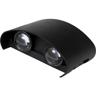 Hofftech Halfronde LED wandlamp 4 W met 2 lampen, IP65 voor buitengebruik