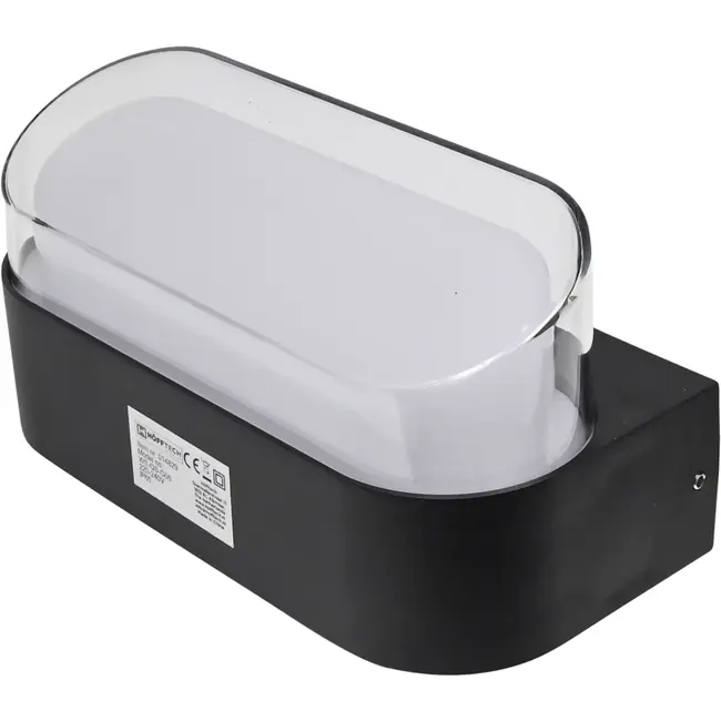 Hofftech Rechthoekige LED wandlamp 4 W met 3000 K en IP65 voor buiten