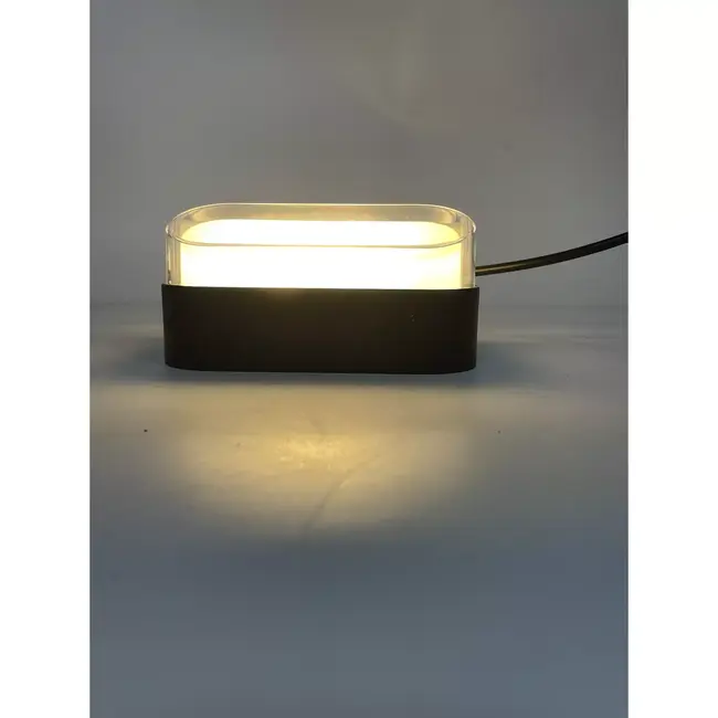 Hofftech Rechthoekige LED wandlamp 4 W met 3000 K en IP65 voor buiten