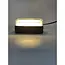 Hofftech Rechthoekige LED wandlamp 4 W met 3000 K en IP65 voor buiten