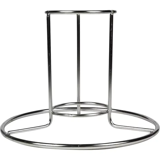 Benson Kiprooster - hoogte 12,5 cm, onderkant Ø 17 cm, cilinder Ø 7,5 cm - RVS - 12,5 cm - Ø 17 cm - Ø 7,5 cm