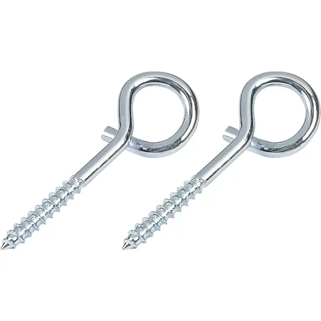 Benson Schommelhaakset met krul 10x 125 mm 2-delig - 10 mm