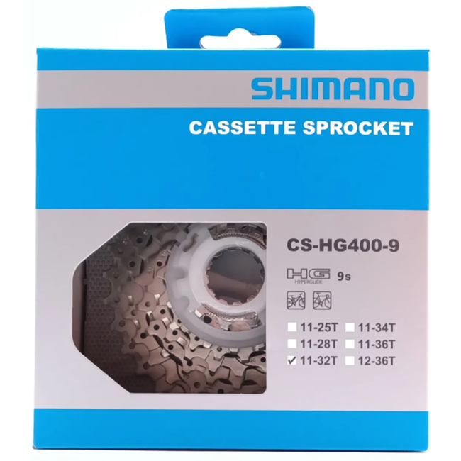 Shimano FC1501C Cassette 9-sp. 11-32T - staal - zilver - aantal 9-speed