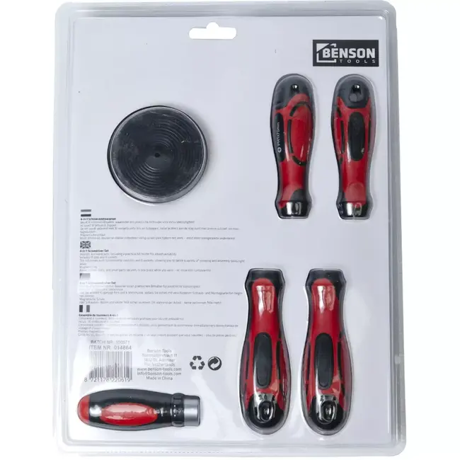 Benson Schroevendraaier bits set 22-delig