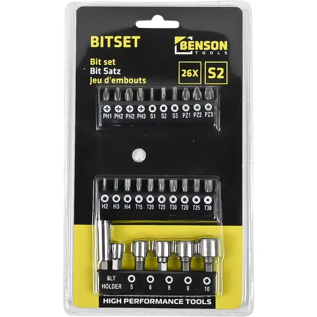 Benson Bitset 26-delig
