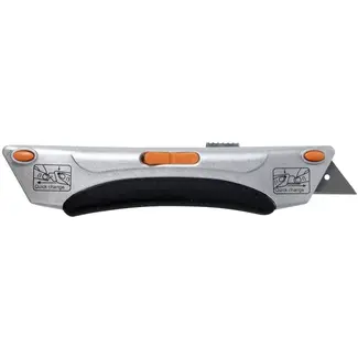 Benson Mes dubbelzijdig - met handvat - met grip - voor snijden en afwerken - voor werk en hobby - met duidelijke specificaties