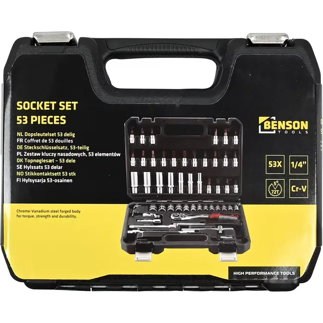 Benson Dopsleutelset 53-delig - 14 mm