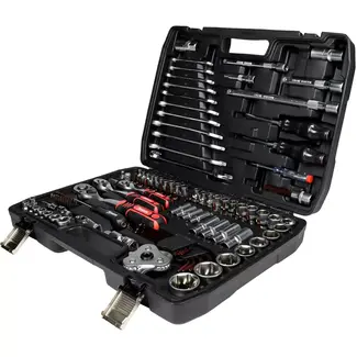 Benson Gereedschapset 121-delig - 102 mm - 12 mm - 13 mm - 16 mm - 17 mm - 19 mm - 21 mm - 24 V - 32 mm - 75 l - PH1 - PH2 - PH3 - PZ1 - PZ2 - T15