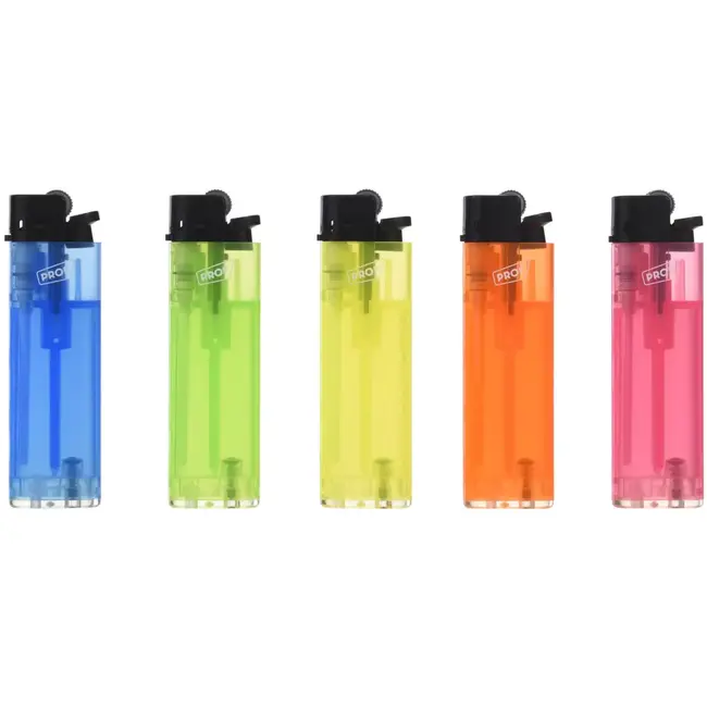 Prof Aansteker translucent navulbaar - 50 stuks