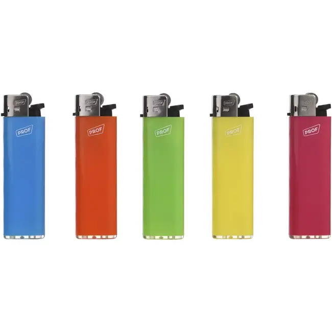 Prof Aansteker trendy color navulbaar - 50 stuks