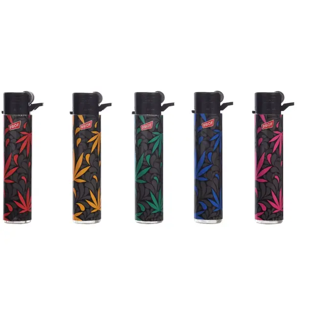 Prof Aansteker cana round navulbaar - met grip - 50 stuks